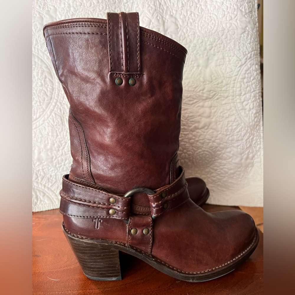 FRYE Red Boots